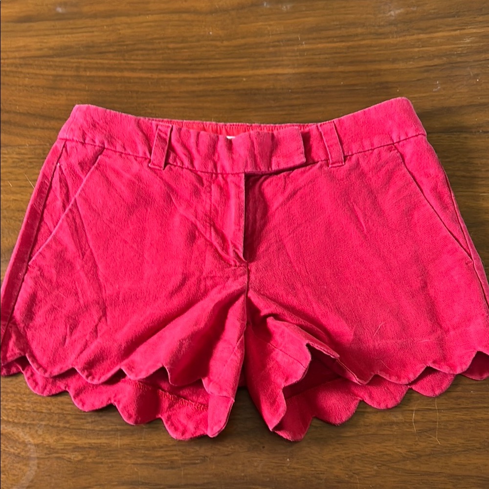 J. Crew Shorts with Scalloped Hem